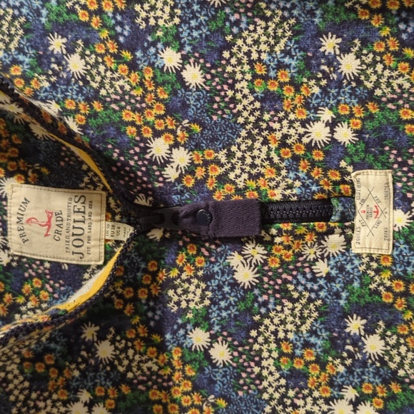Joules premium grade Pip Print 1/2 zip pullover US size 6 - Picture 4 of 9